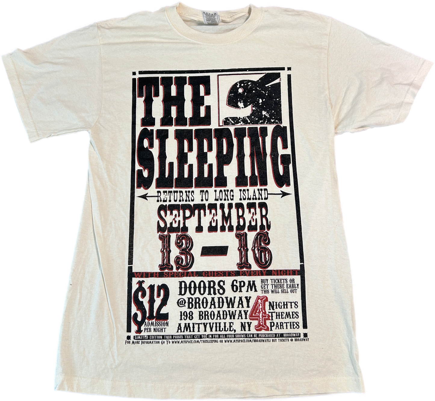 TS AMH SHOWS Tee (2009 print)