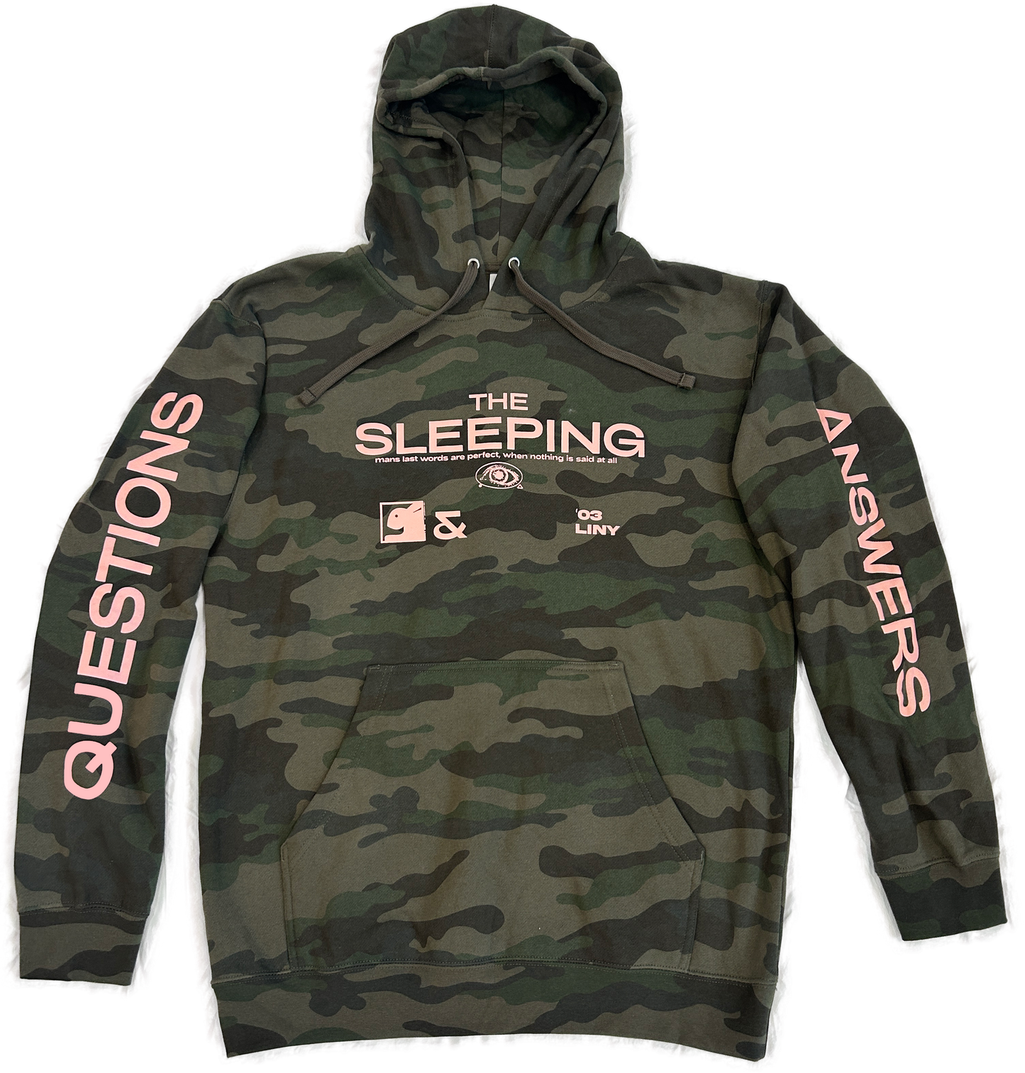 Q&A Pullover Hoodie (Camo) - LIMITED PRINT