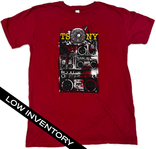 TSNY Stereo tee (2009 print)